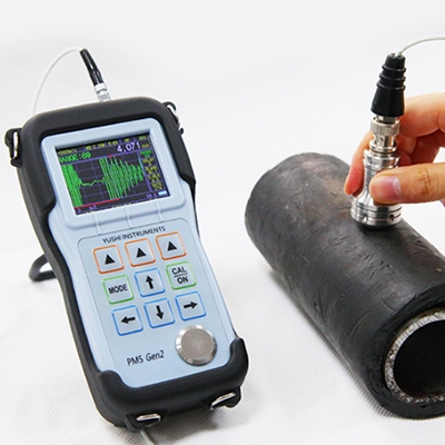 YUSHI PM5 Gen2 High Pricision Ultrasonic Thickness Gauge, Testing Case 1 Tube with Anti-corrosion Coating