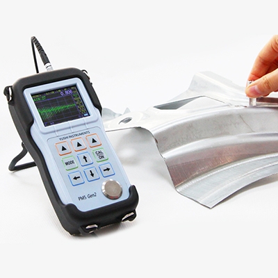 YUSHI PM5 Gen2 High Pricision Ultrasonic Thickness Gauge, Testing Case 2 Automobile Stamping Parts